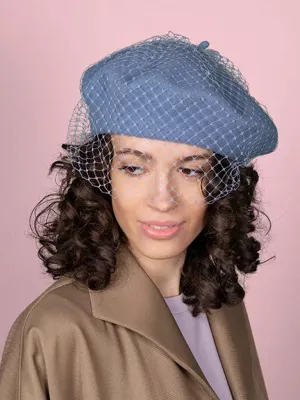 KOPKA Beret with Net Veiling - 2 Colours