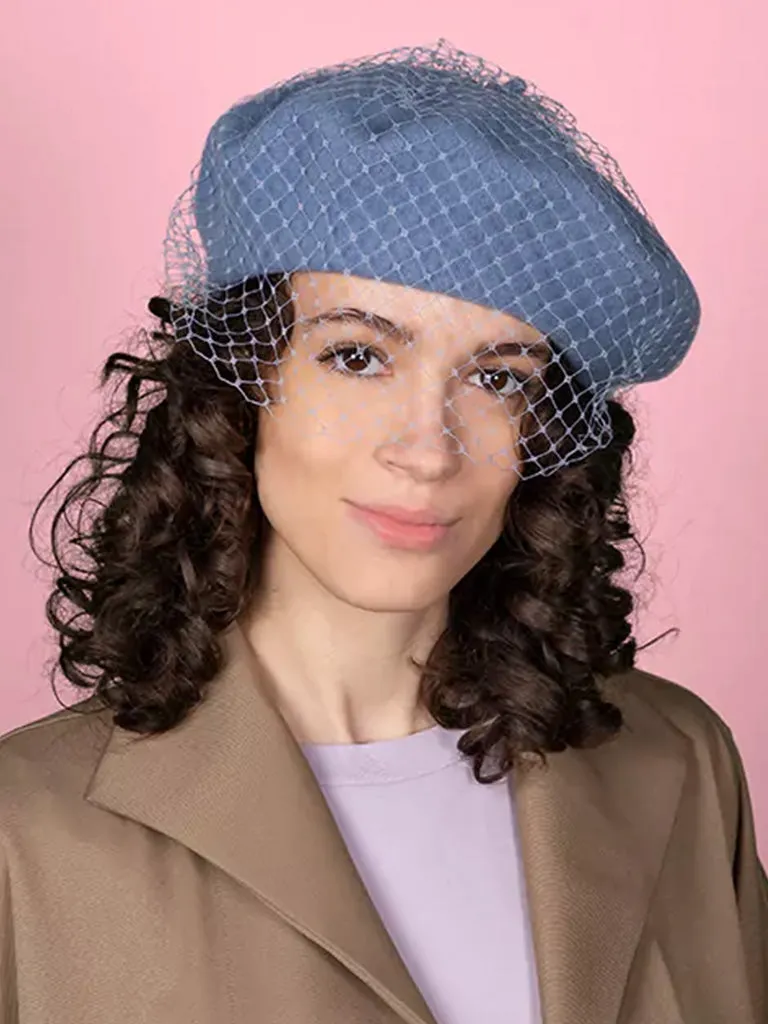 KOPKA Beret with Net Veiling - 2 Colours