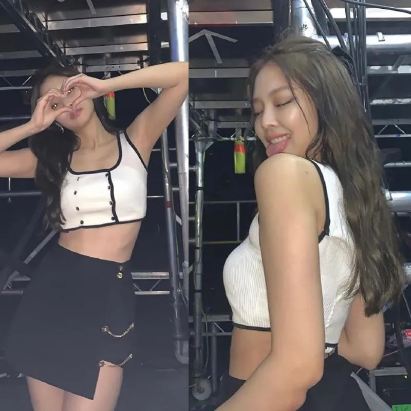 Korean Blackpink Streetwear Outfit