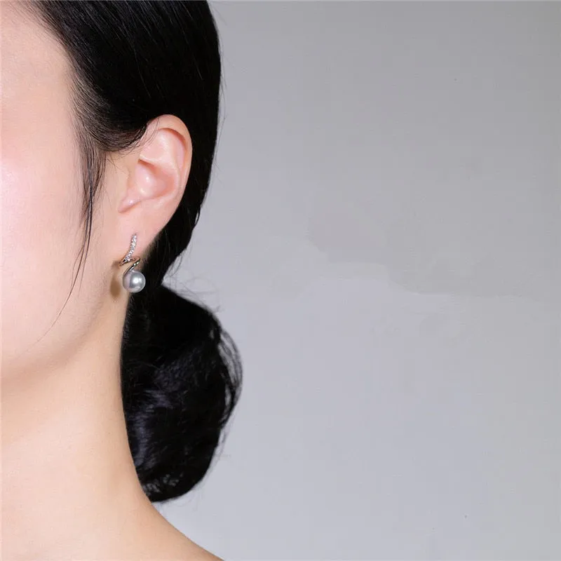 Korean Fashion Imitation Pearl Earrings
