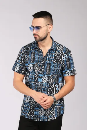 KOREAN GEOMETRIC SHIRT