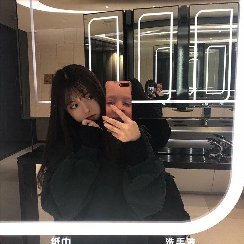 Korean Hoodie Oversized Girl