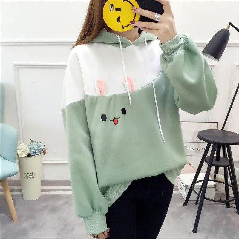 Korean Hoodie Rabbit