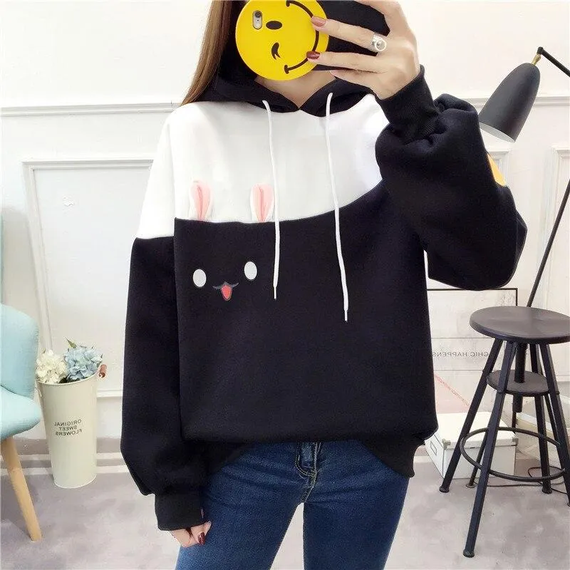 Korean Hoodie Rabbit