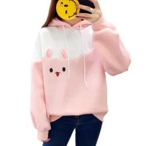 Korean Hoodie Rabbit