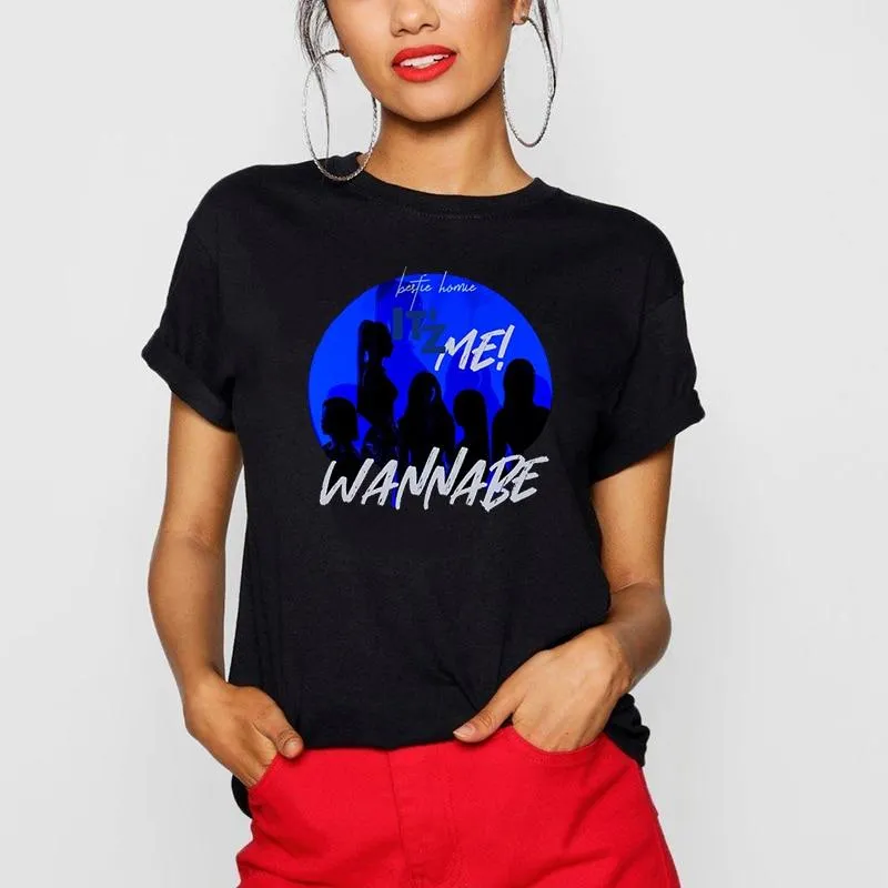 Korean Itzy Round Neck T Shirt