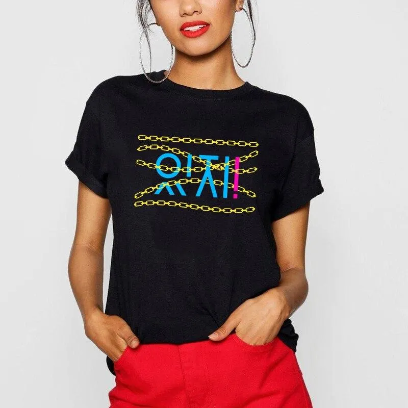 Korean Itzy Round Neck T Shirt