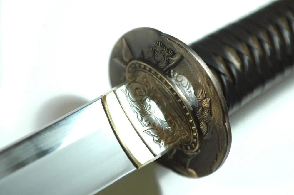 Korean jingum (pine tree inlay)