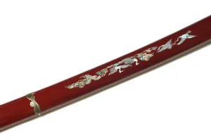 Korean jingum (pine tree inlay)