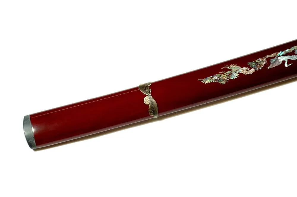 Korean jingum (pine tree inlay)