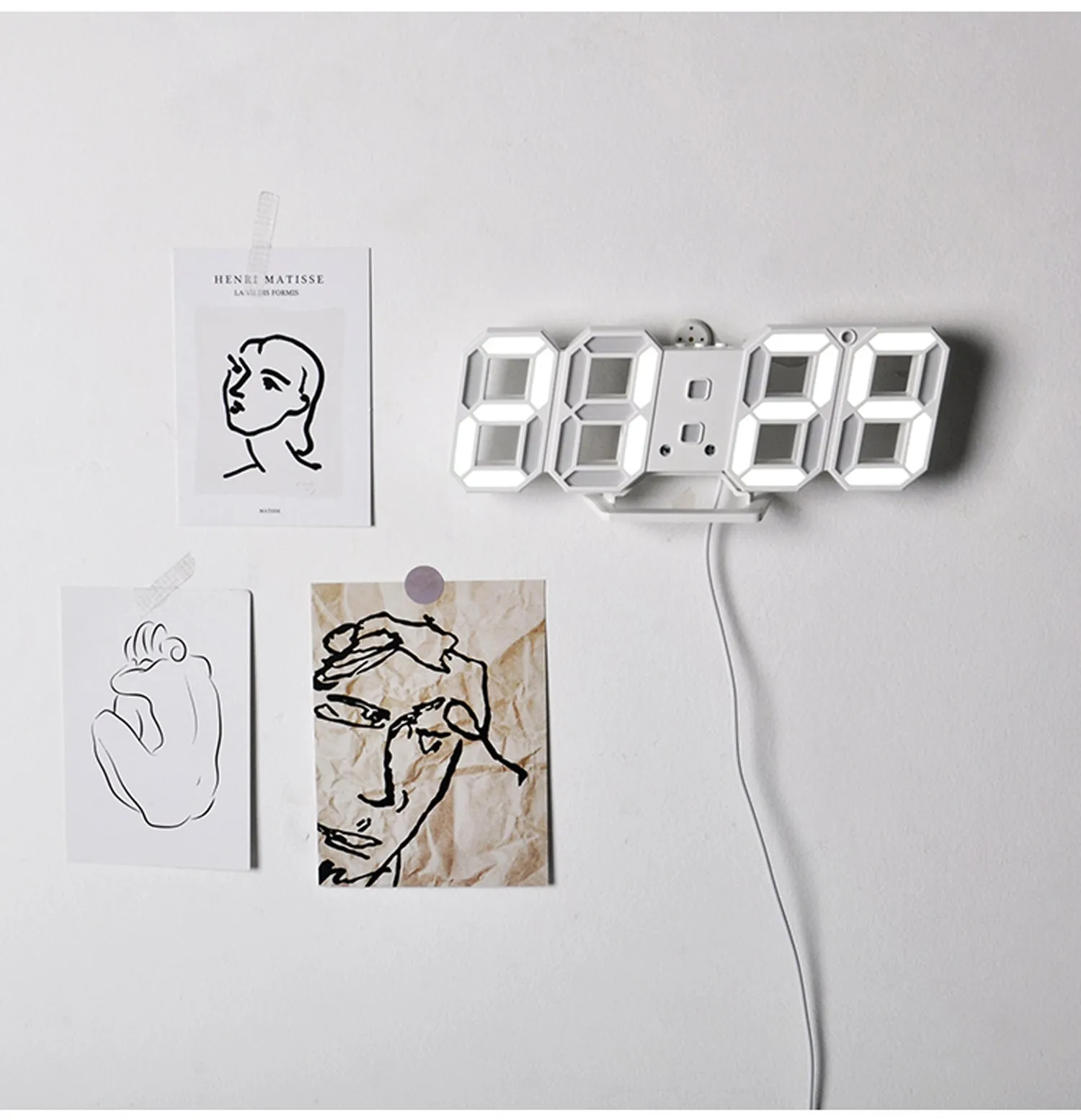 Korean Minimalist Clock