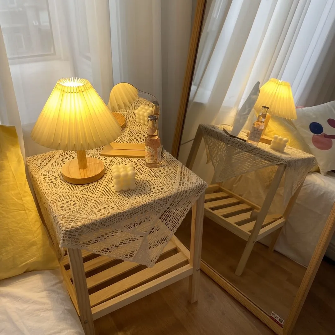 Korean Minimalist Pleated Lamp