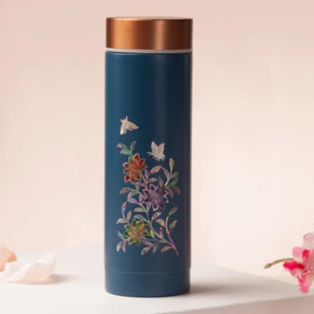 Korean Mother-of-Pearl Traditional Art Tumbler