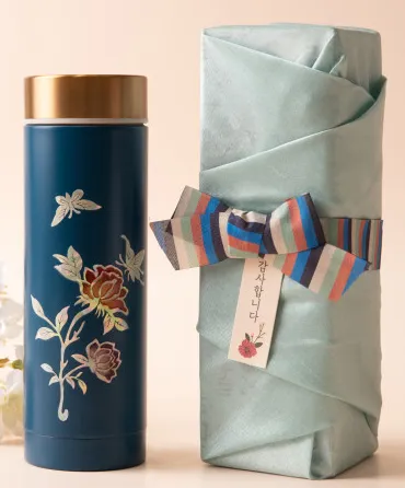 Korean Mother-of-Pearl Traditional Art Tumbler