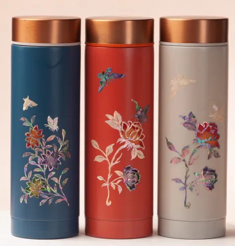Korean Mother-of-Pearl Traditional Art Tumbler