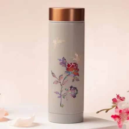 Korean Mother-of-Pearl Traditional Art Tumbler