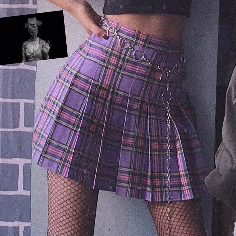 Korean Skirt Rock Style