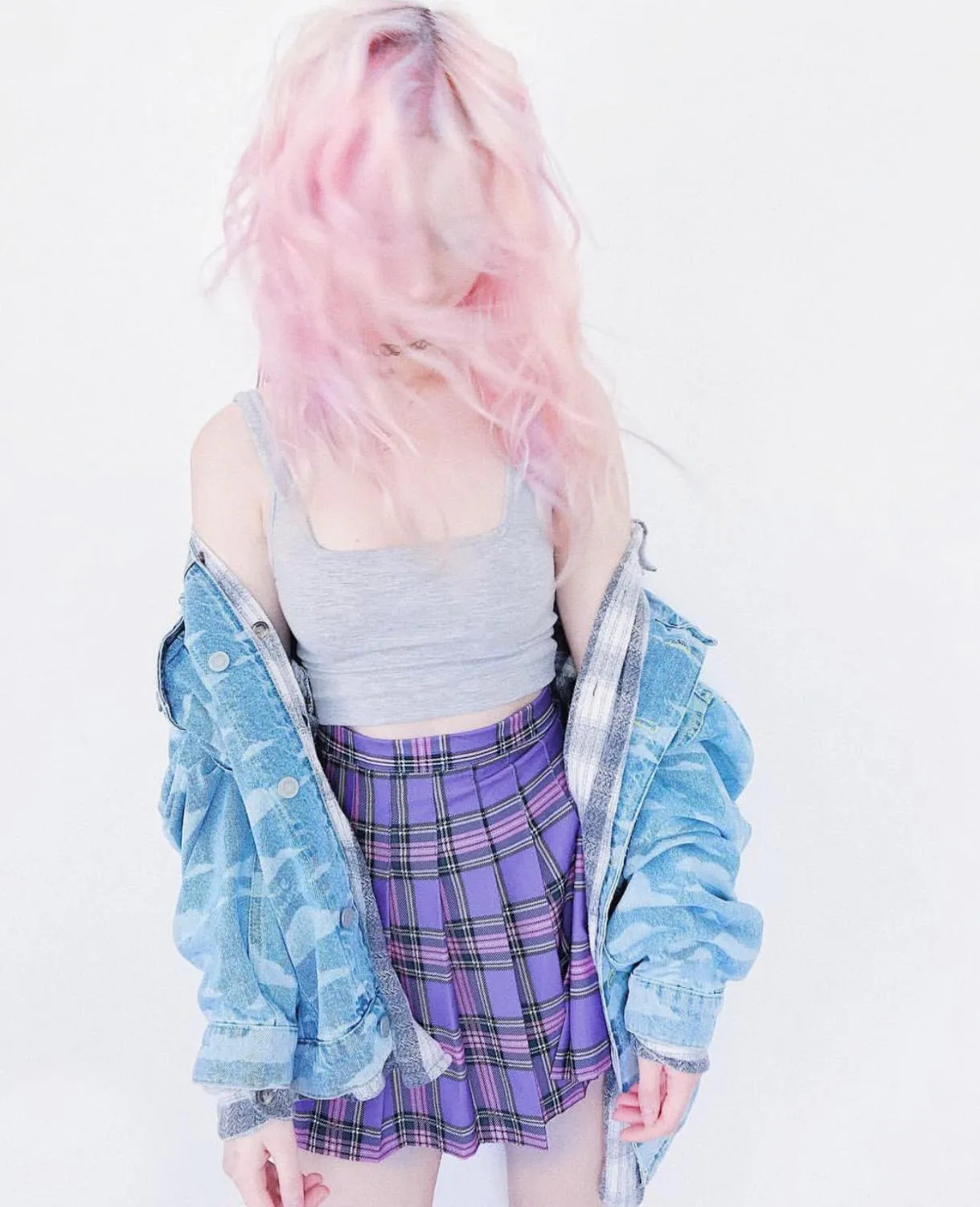 Korean Skirt Rock Style