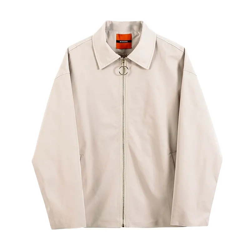[Korean Style] 2 Colors Nero Casual Zip Jackets