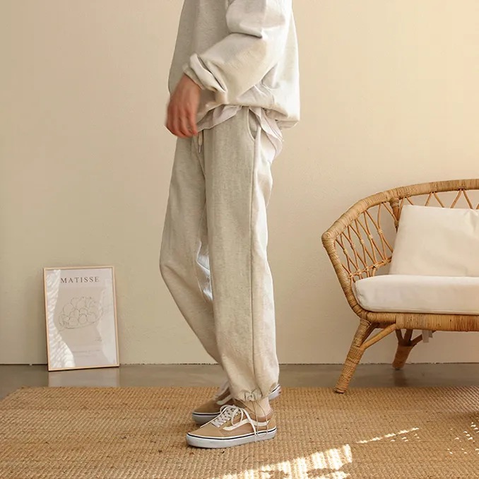[Korean Style] 4 Colors Casual Drawstring 2 Pieces Sets