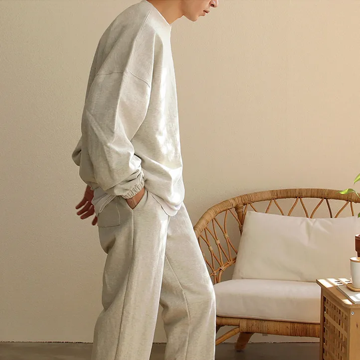 [Korean Style] 4 Colors Casual Drawstring 2 Pieces Sets