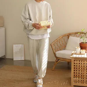 [Korean Style] 4 Colors Casual Drawstring 2 Pieces Sets