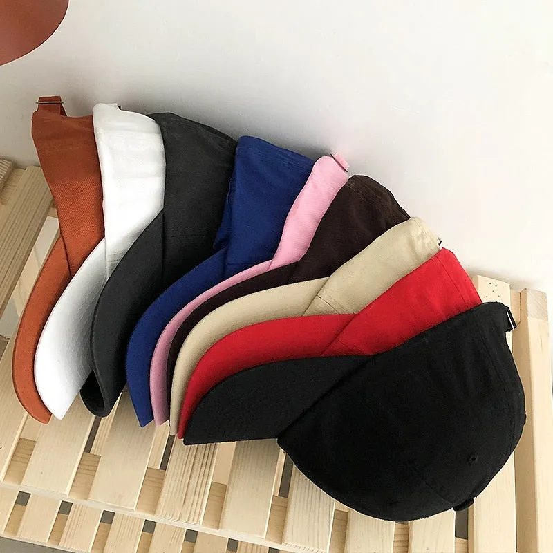 [Korean Style] 9 Colors Gorras Baseball Caps