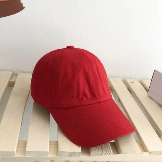 [Korean Style] 9 Colors Gorras Baseball Caps