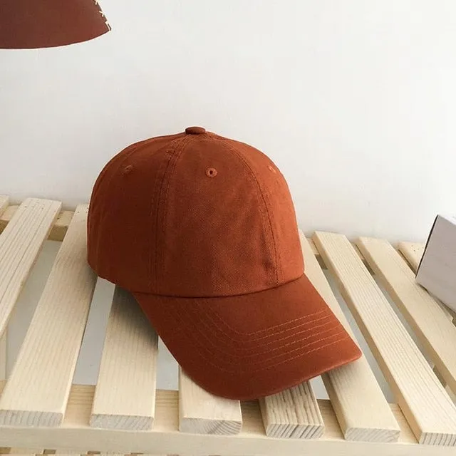 [Korean Style] 9 Colors Gorras Baseball Caps