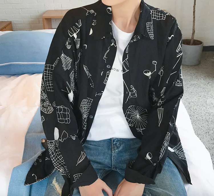 [Korean Style] Danny Artworks Shirts