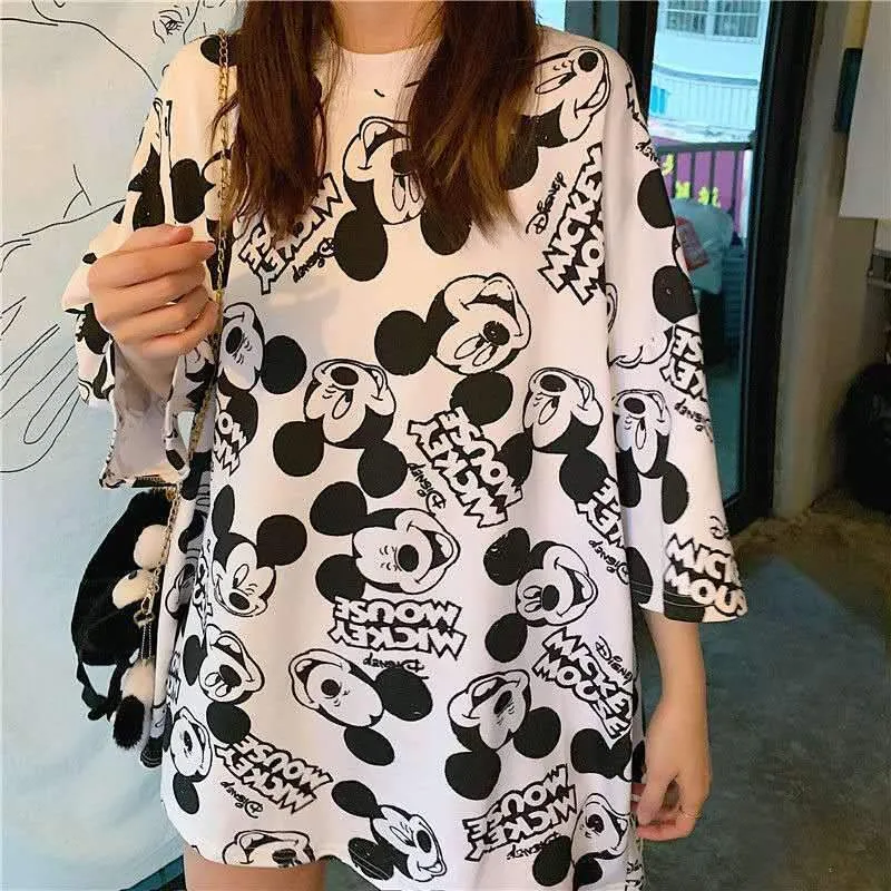 Korean T Shirt Mickey Female