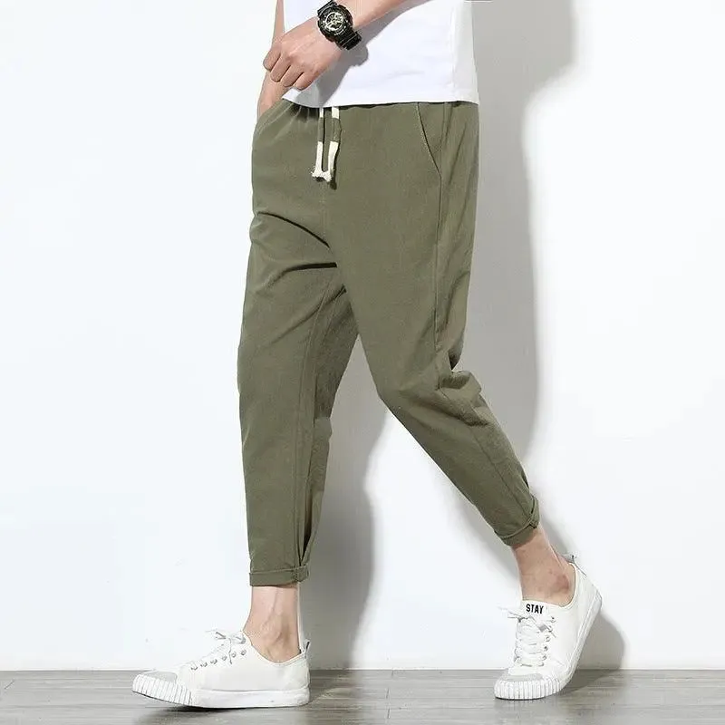 Korean trend loose casual pants