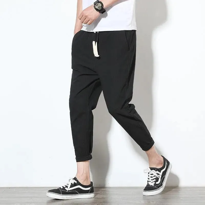Korean trend loose casual pants