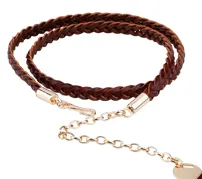 Korean version small belt braid belt waist chain rope decoration YD006