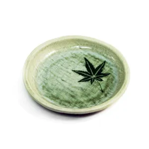 Kozara Plate with Momiji Leaf 5.51" dia