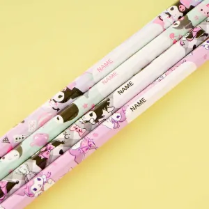Kuromi Pastel Dreams 2B Pencil Set - 4 pcs