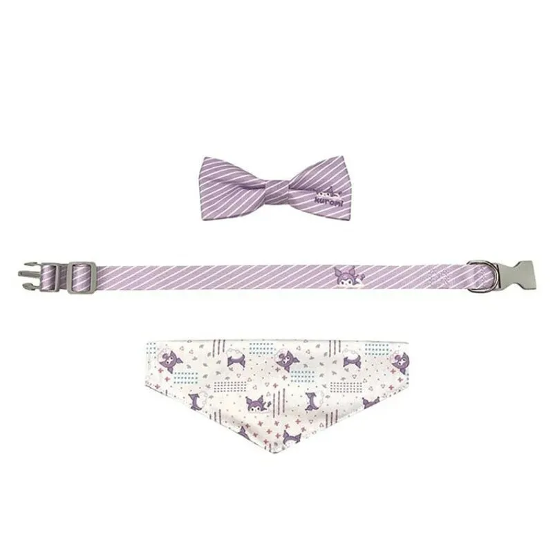 Kuromi Pet Collar Set (Sanrio Pet Collection)