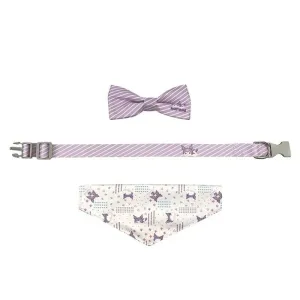 Kuromi Pet Collar Set (Sanrio Pet Collection)