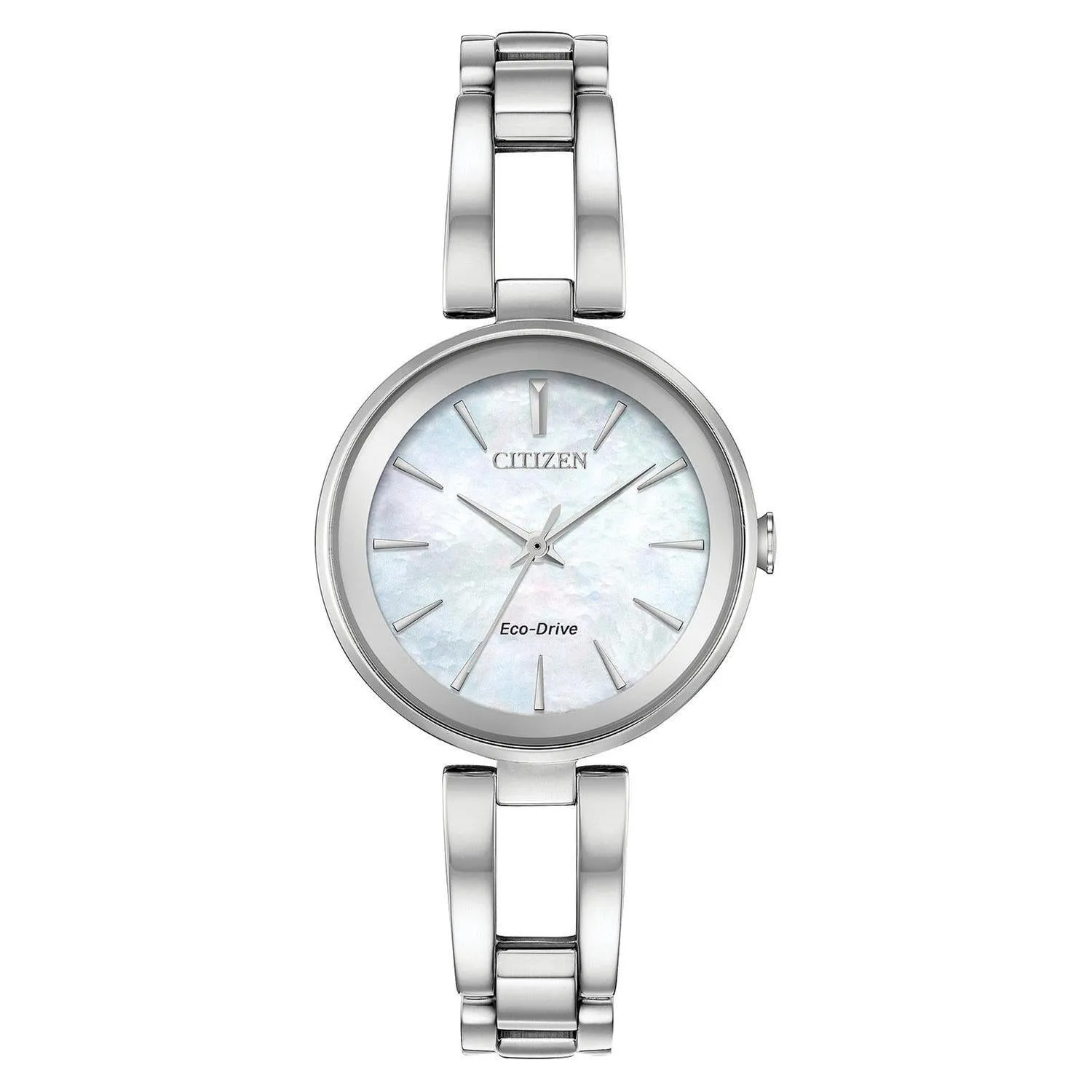 Ladies' Citizen Eco-Drive Axiom Mother of Pearl Bracelet Watch | 28mm | EM0630-51D
