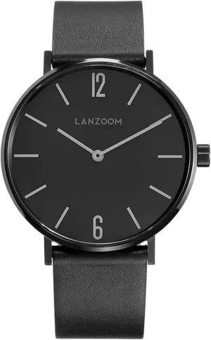 LANZOOM Men's Wrist Quartz Watch 316L Stainless Steel Round Dial Men's Watches Minimalist Watches for Men Business Casual Waterproof,Gift for Holidays and Special Occasions