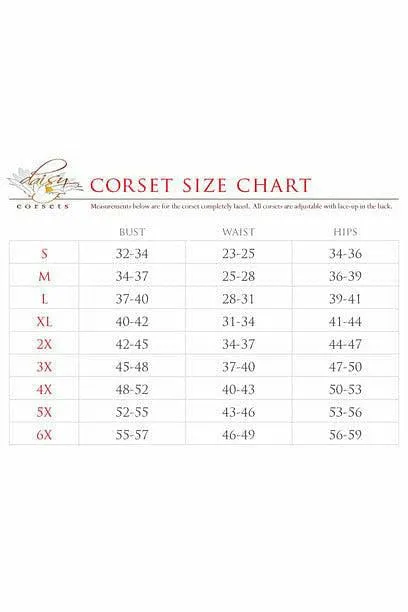 Lavish Plum Lace Corset Belt Cincher