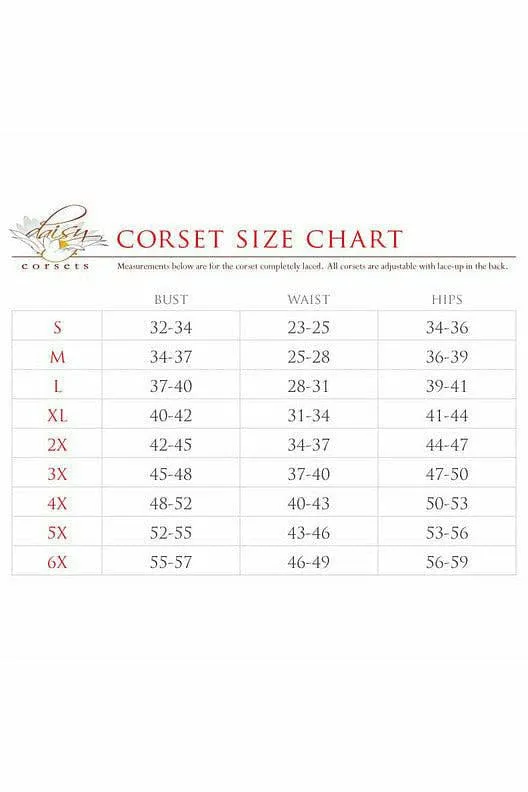Lavish White Lace Corset Belt Cincher