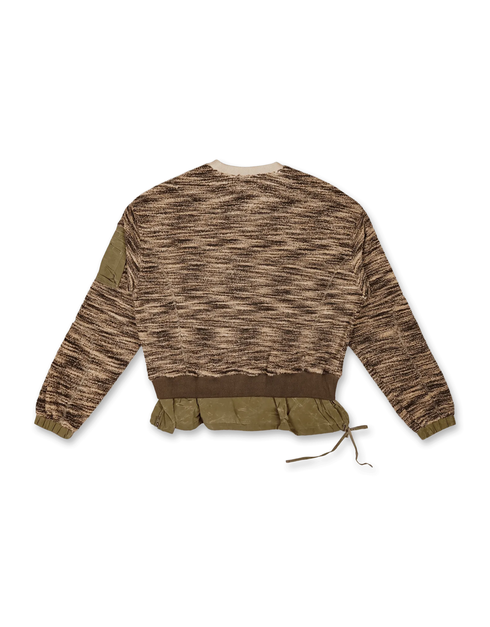 Layered Fleece Sweater