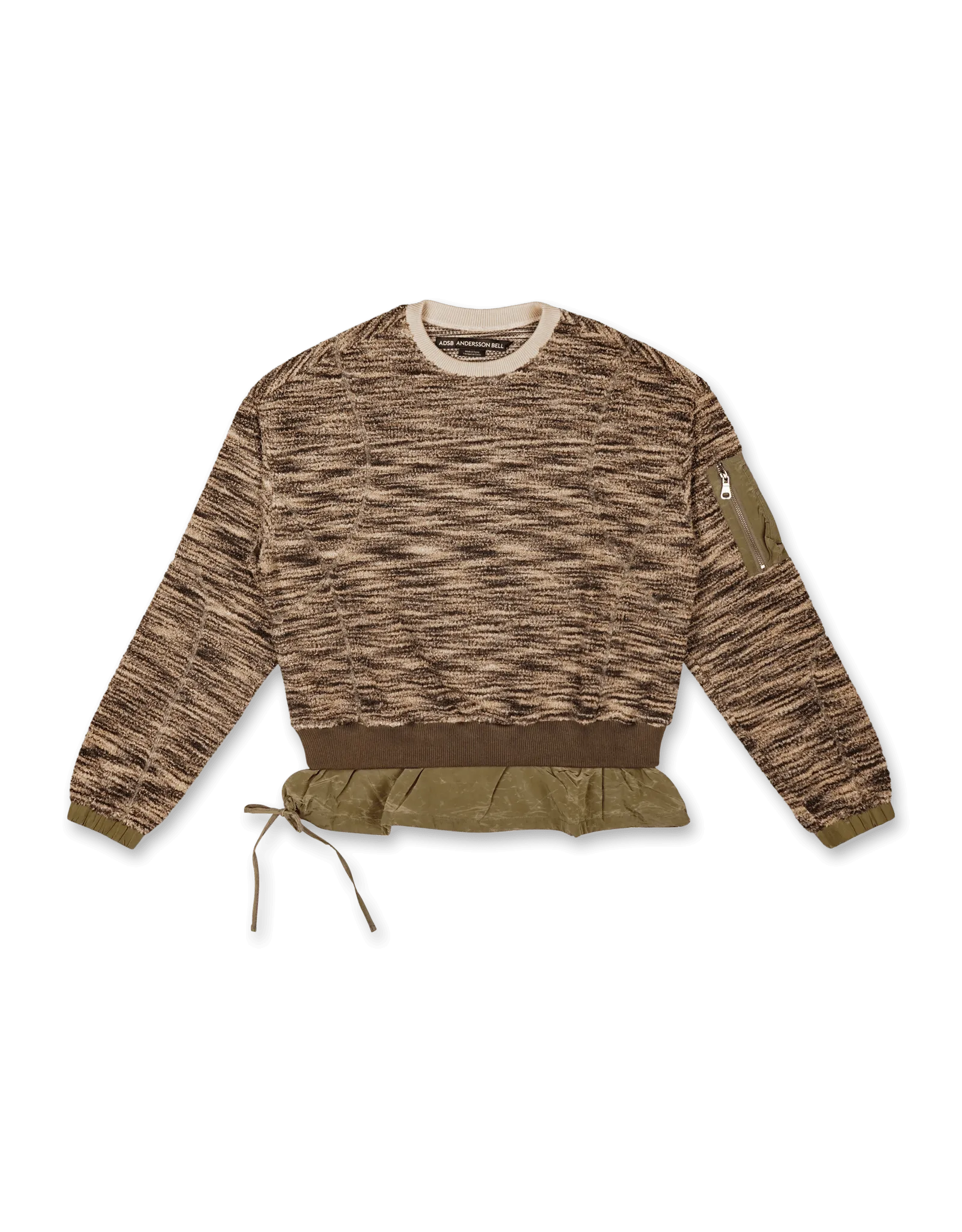 Layered Fleece Sweater