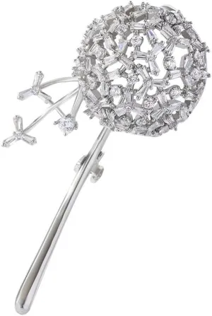 Leaf Leaves Brooch Pin Rhinestone Austrian Crystal Pearl Brooches 18k Gold Plated Lapel Pin Dress Accessories Birthday Graduation Jewelry Gift for Women Men