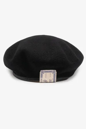 LEATHER BERET 62