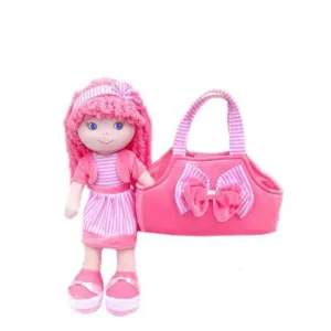 Leila Pink Dress up Doll with bag