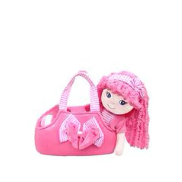 Leila Pink Dress up Doll with bag