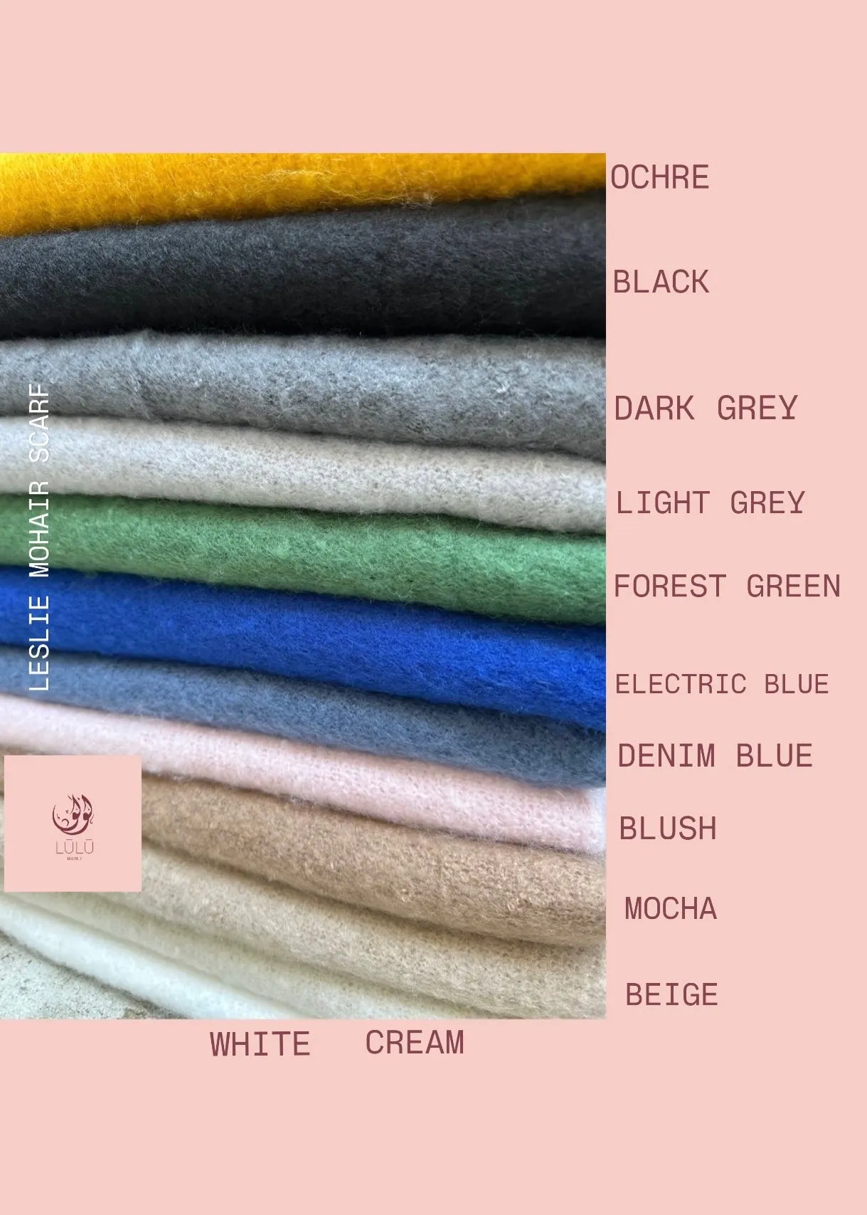 Leslie Mohair Scarf