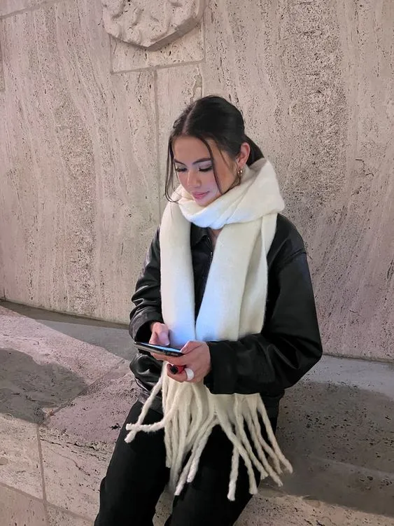 Leslie Mohair Scarf